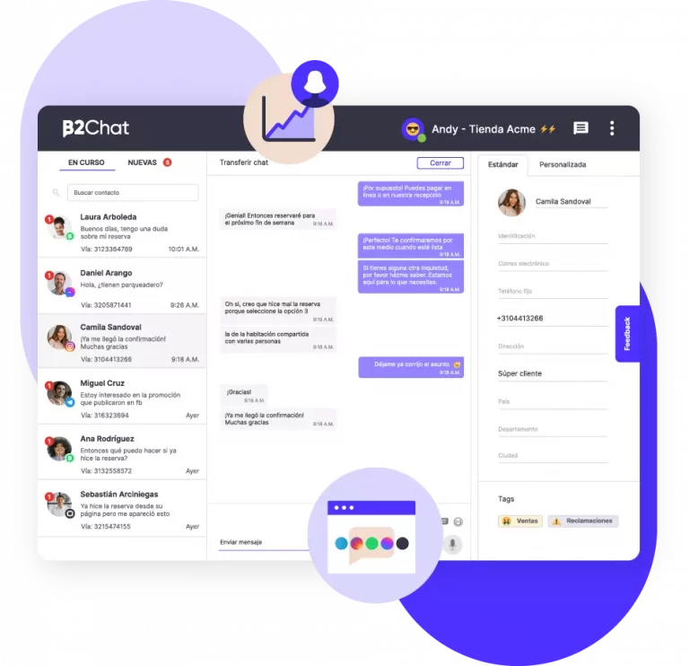 B2Chat Console: Your Chats In One Place