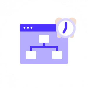 diagrama de flujo y reloj