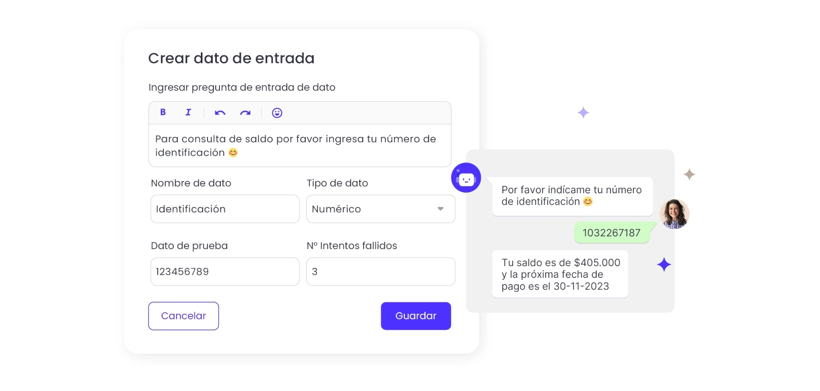 configuración automatización chatbots b2chat