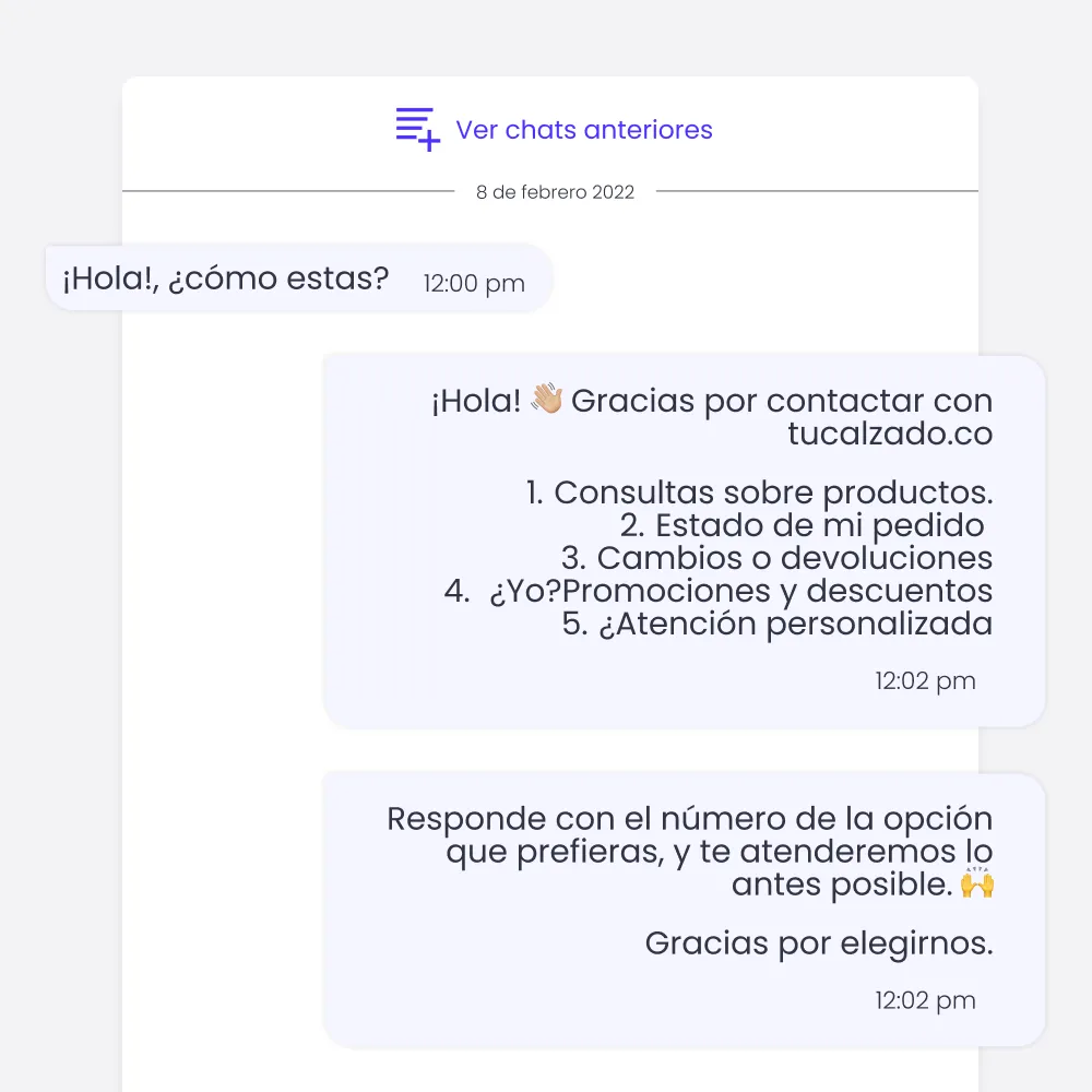 chat de b2chat con la integración shopify y whatsapp