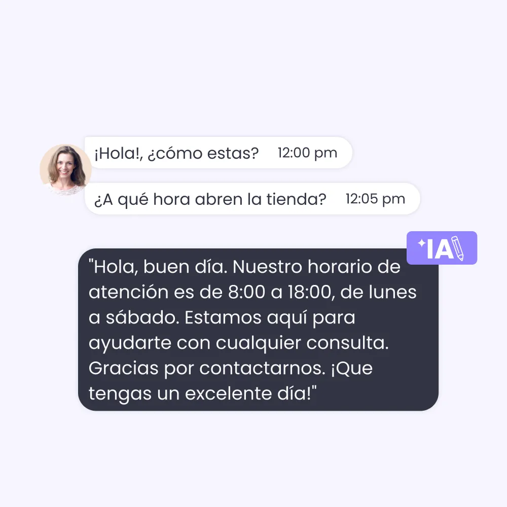 atención al cliente con ia de b2chat